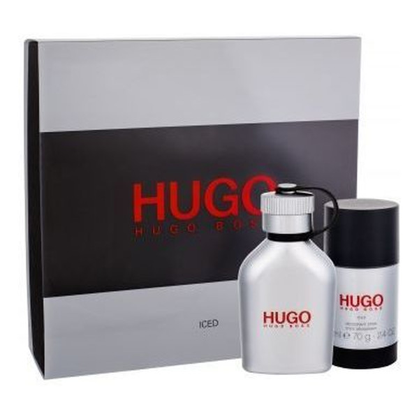 Hugo Boss Iced Zestaw Woda Toaletowa Spray Ml Dezodorant Sztyft