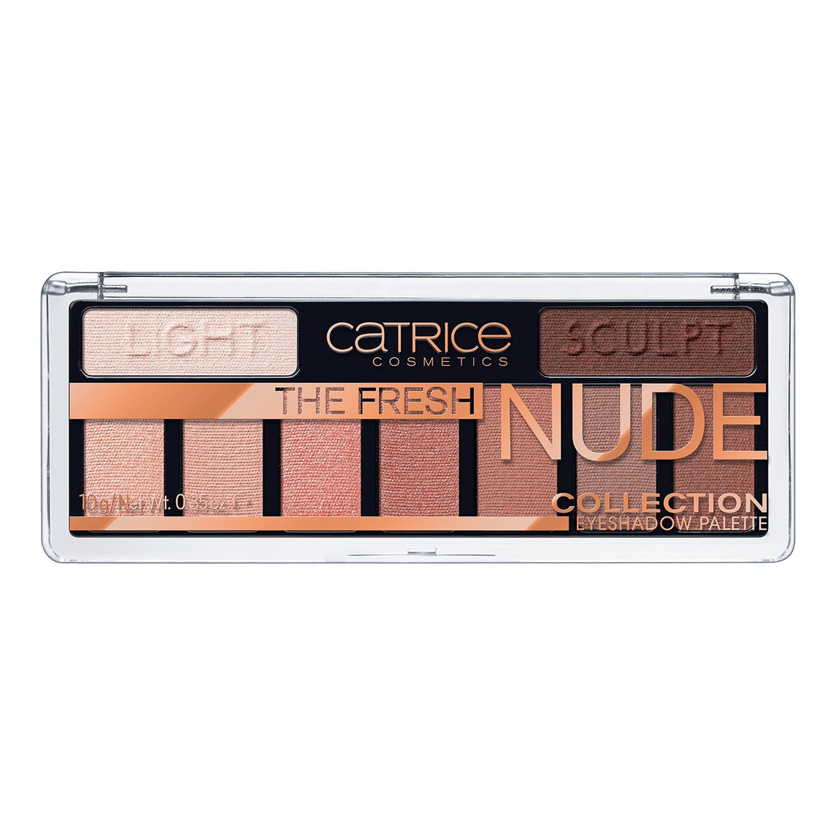 CATRICE THE FRESH NUDE COLLECTION Paletka Cieni Do Powiek Newly