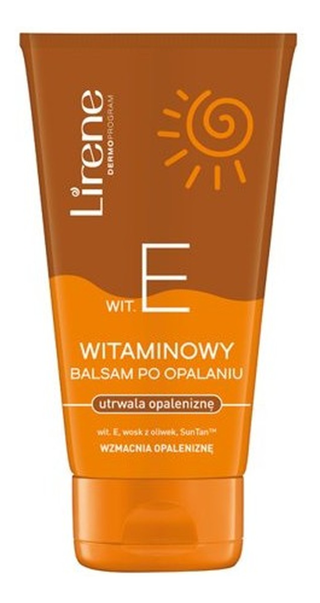 Witaminowy balsam po opalaniu witamina E