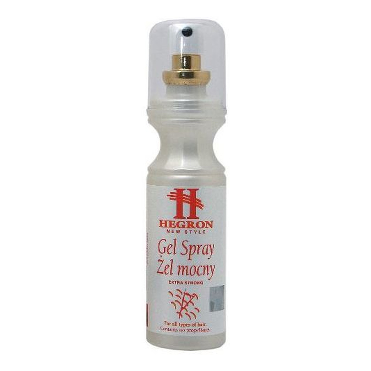 Hegron Styling Żel spray do modelowania włosów extra mocny 75ml