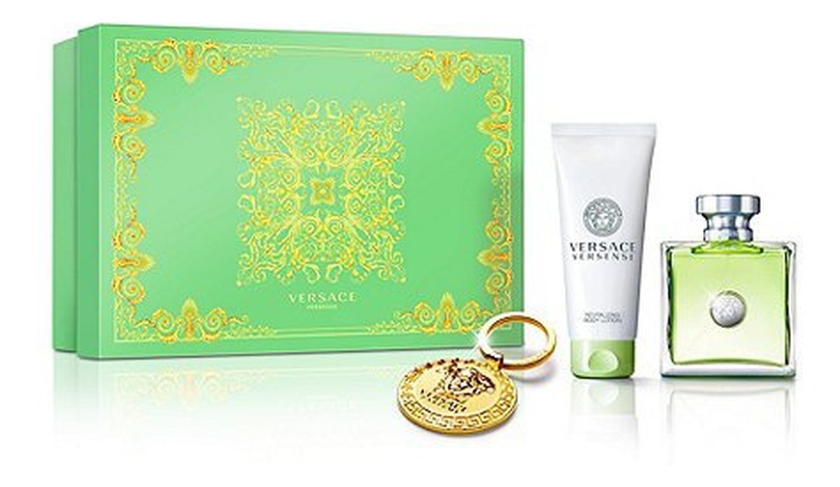zestaw woda toaletowa spray 100ml + perfumowany balsam do ciała + breloczek