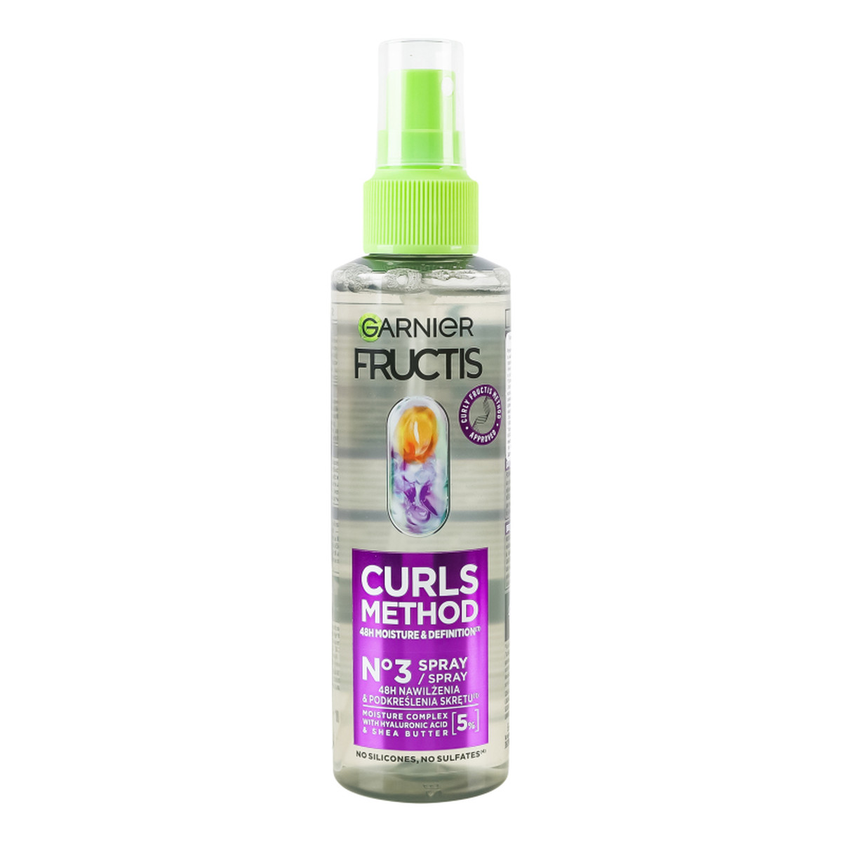 Garnier Fructis Curls Method Nawilżająco-odświeżający spray do loków 150ml