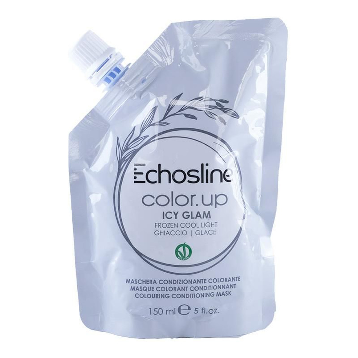 Echosline Color.up colouring conditioning mask maska koloryzująca do włosów icy glam 150ml