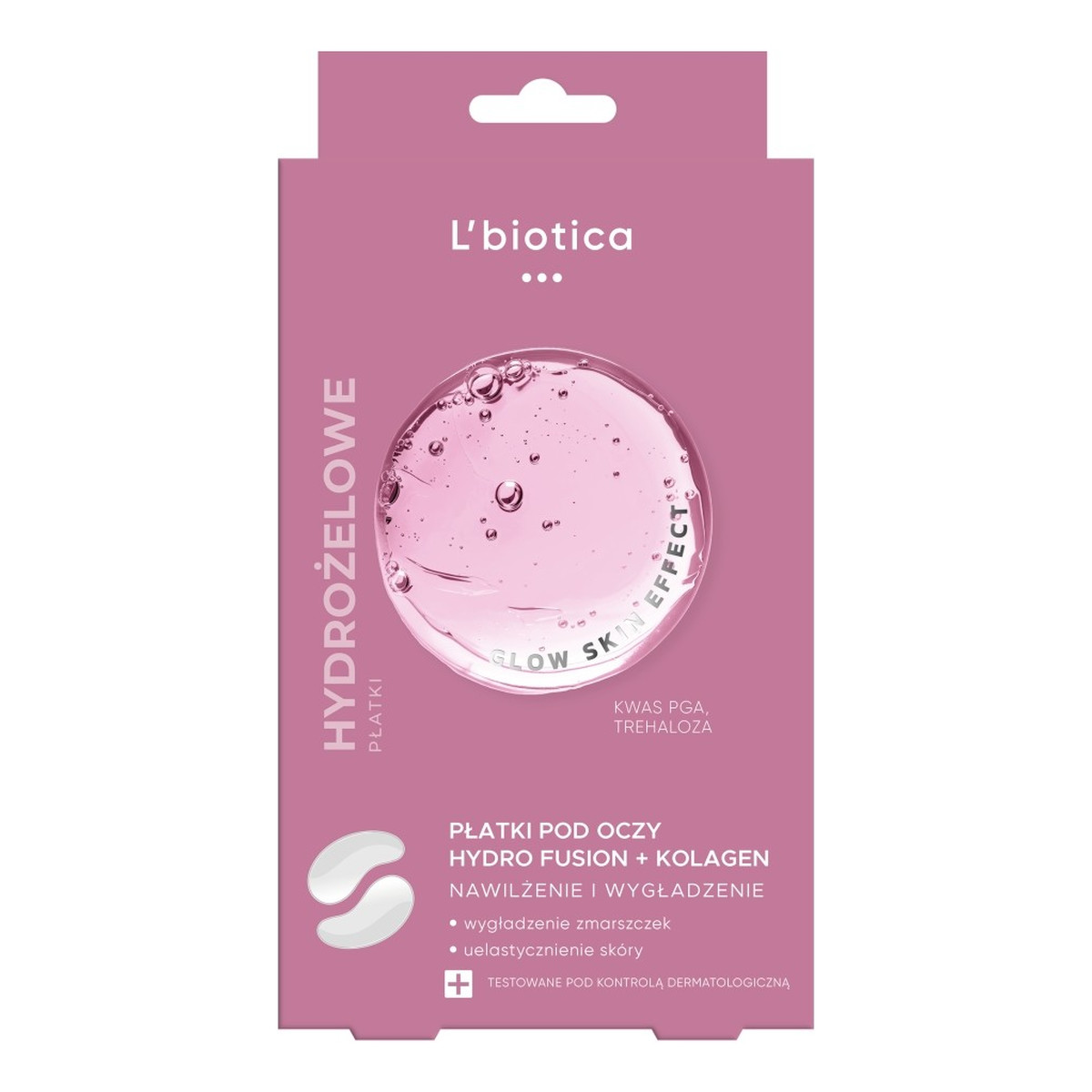Lbiotica / Biovax Płatki pod oczy hydrożelowe Kolagen