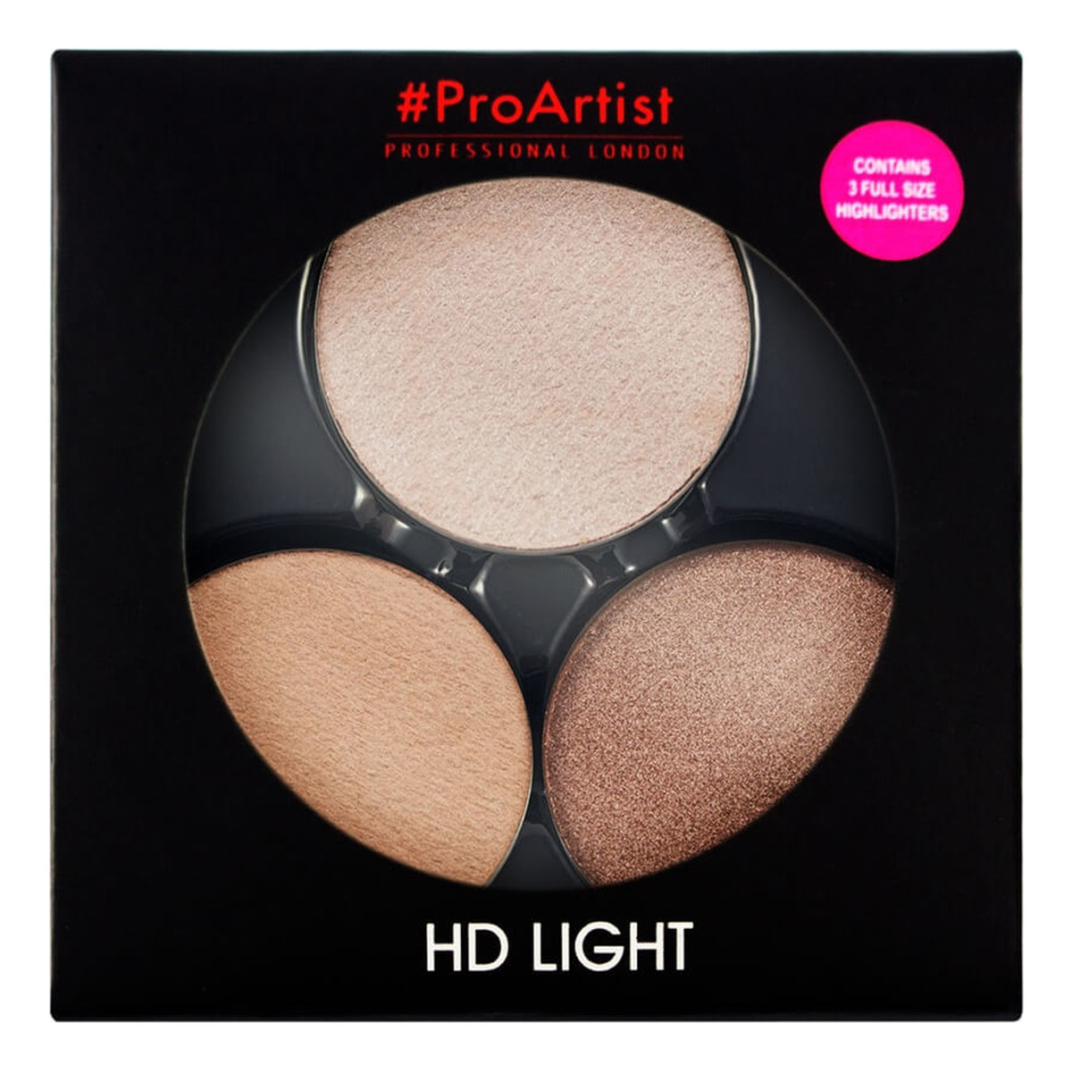 Freedom Pro Artist HD Light zestaw 3 rozświetlaczy 6g