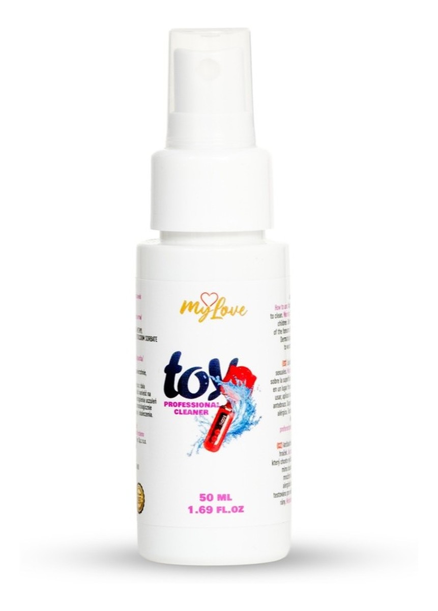 spray do czyszczenia zabawek erotycznych