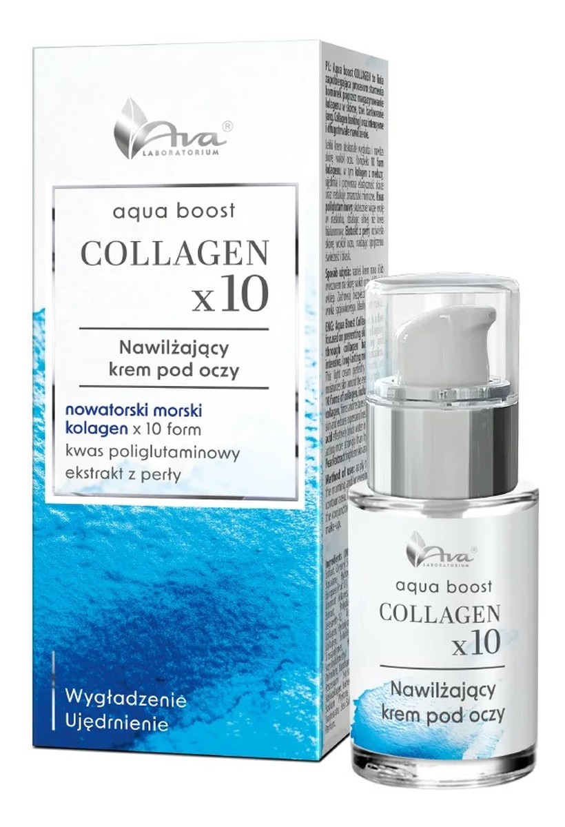 Collagen x10 nawilżający krem pod oczy
