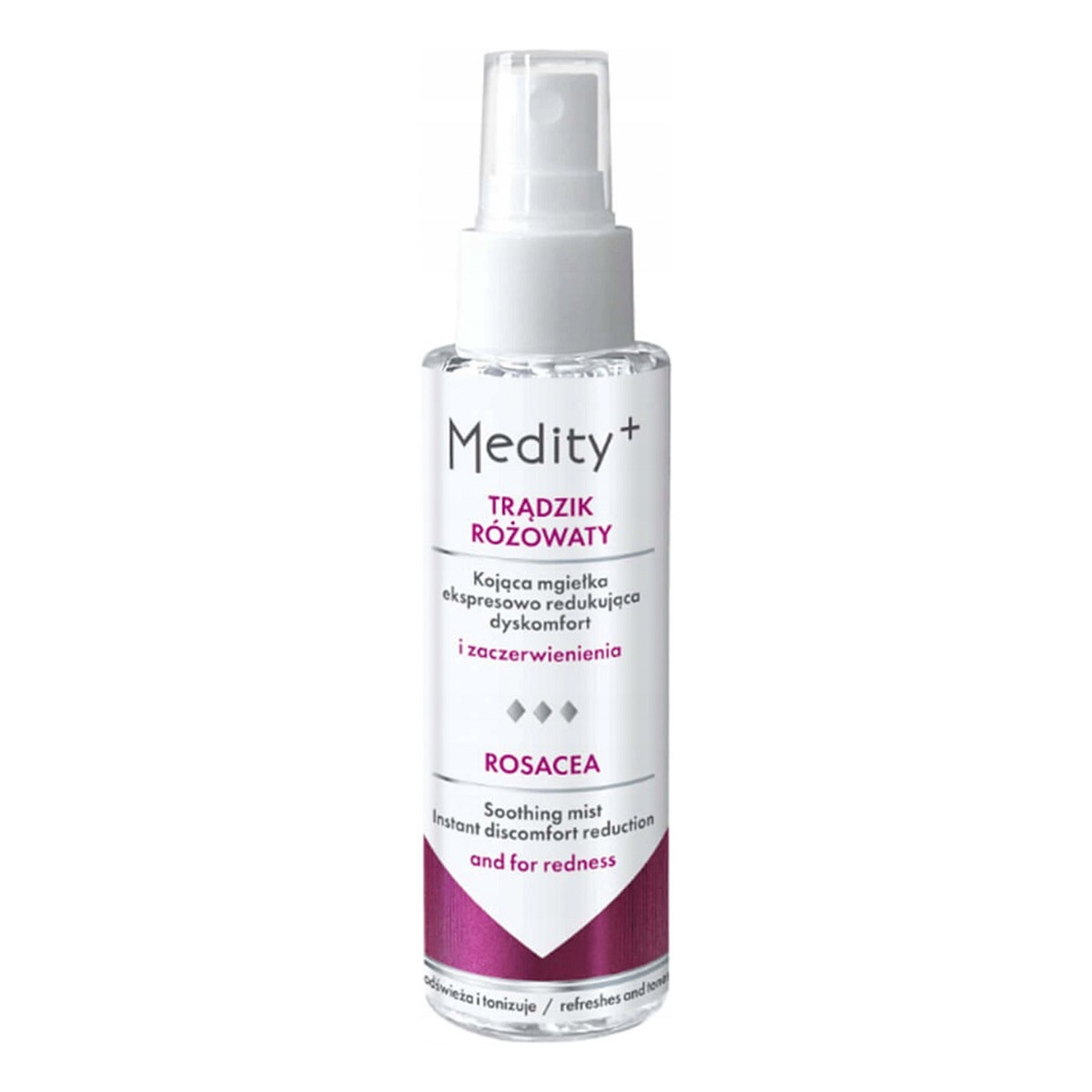 Medity+ Trądzik różowaty kojąca mgiełka 100ml