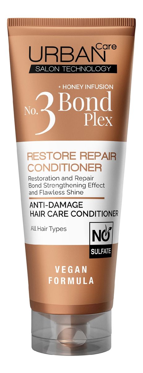 Urban hair care no:3 bond plex restore odżywka do włosów 250 ml