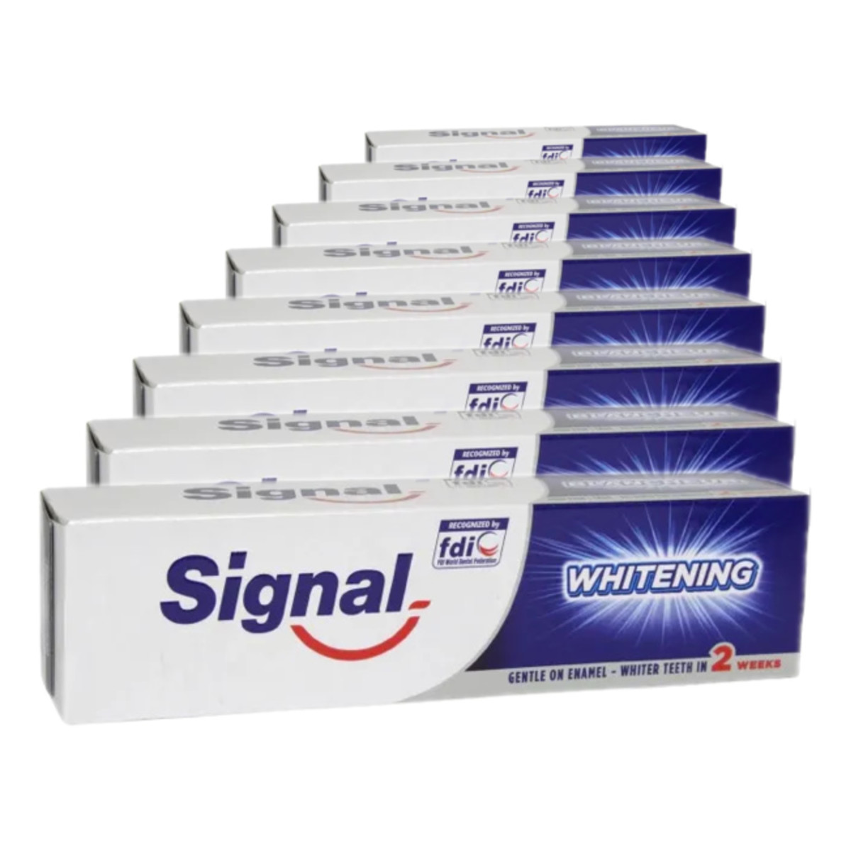 Signal Whitening Pasta do zębów 8x100ml