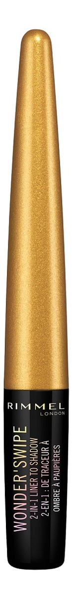 metaliczny eyeliner i cień do powiek 2w1