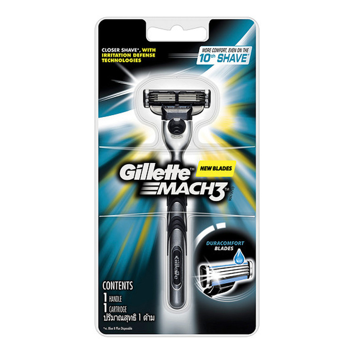 Gillette Mach 3 Maszynka do golenia z wkładem