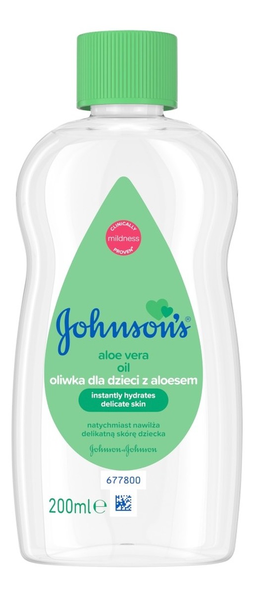 Aloe Vera Oil Oliwka dla dzieci z aloesem