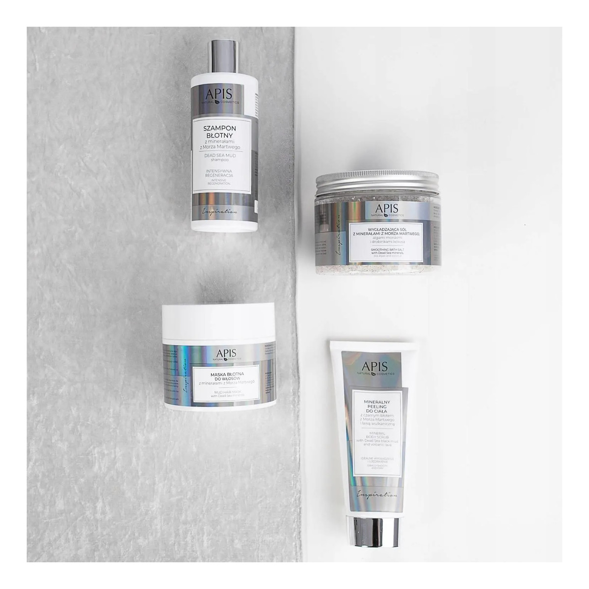 Szampon Błotny z Minerałami z Morza Martwego dla Włosów Suchych Zniszczonych i Łamliwych