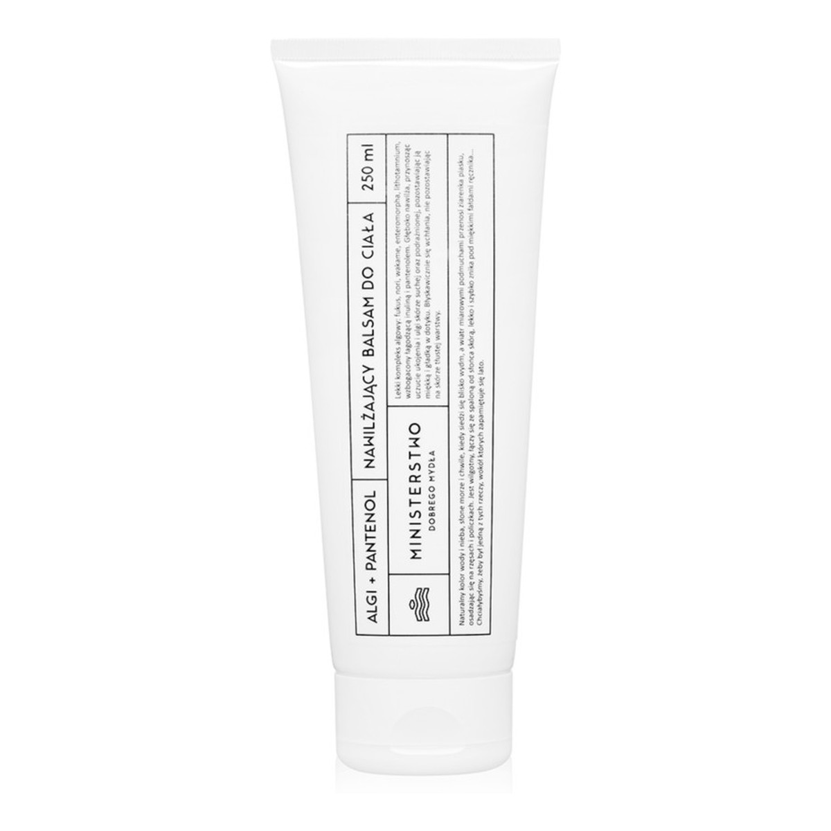 Ministerstwo Dobrego Mydła Nawilżający Balsam do ciała Algi + Pantenol 250ml