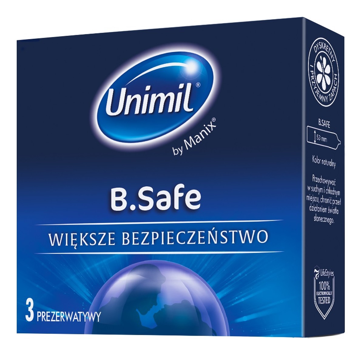 lateksowe prezerwatywy 3szt