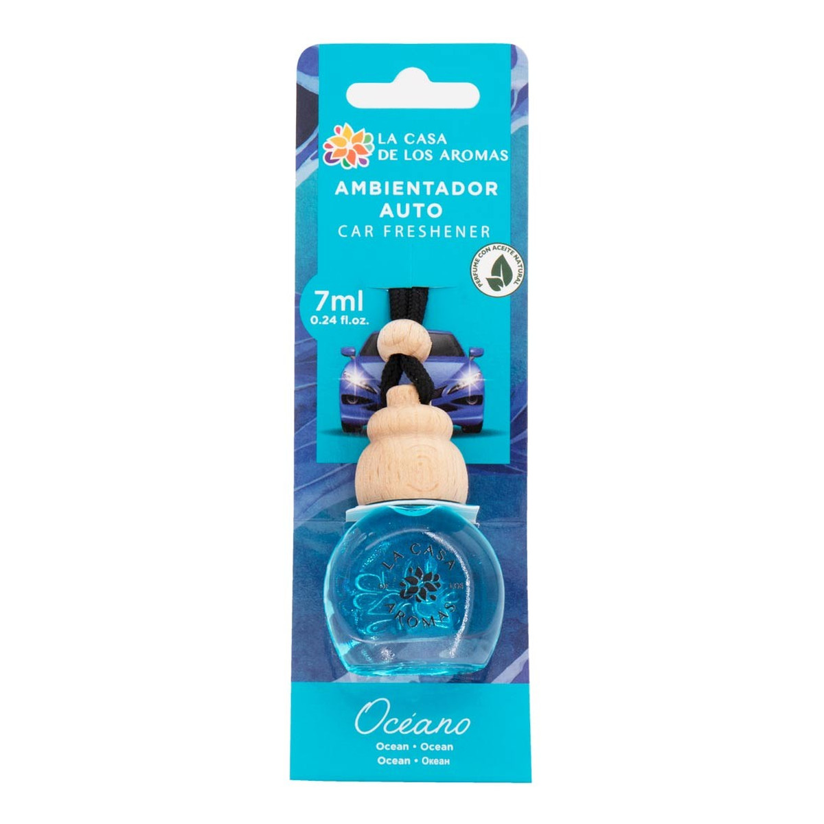 La Casa De Los Aromas Car freshener odświeżacz do samochodu ocean 7ml