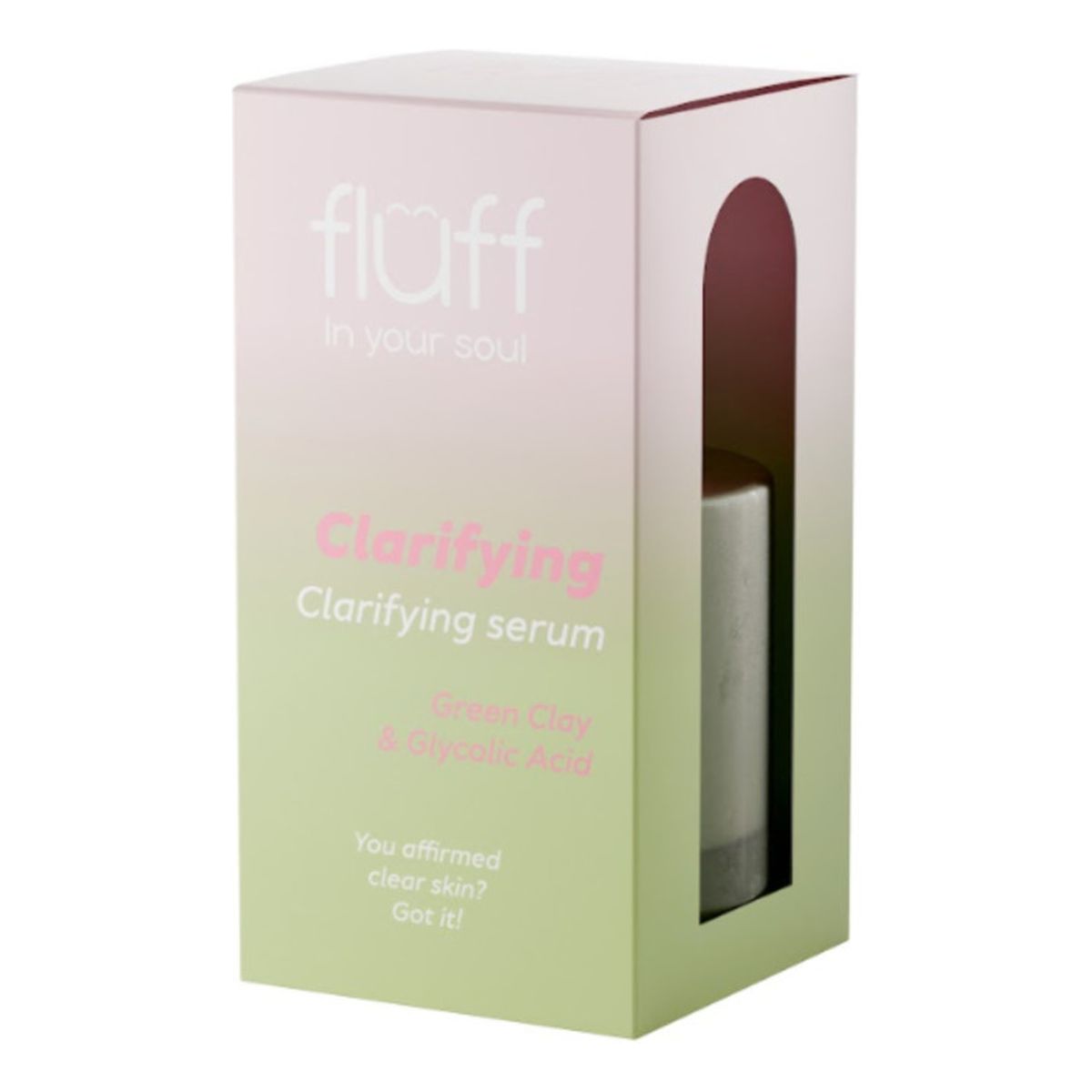 Fluff Serum oczyszczające z glinką zieloną i kwasem glikolowym 30ml