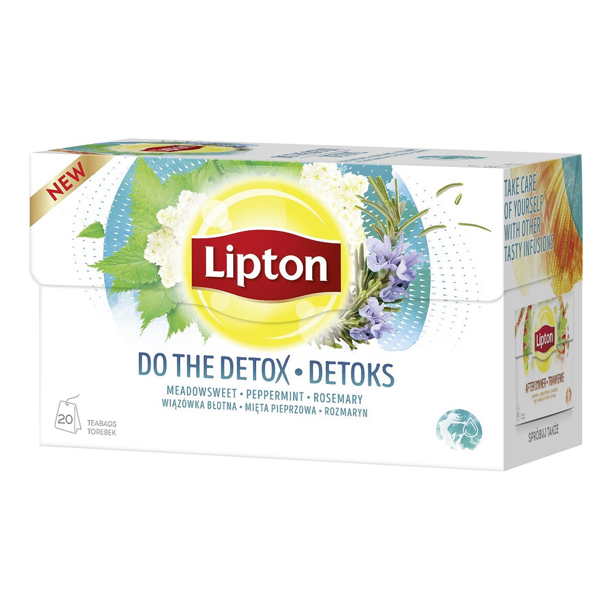 Lipton Detoks Herbata ziołowa 20 torebek 32g