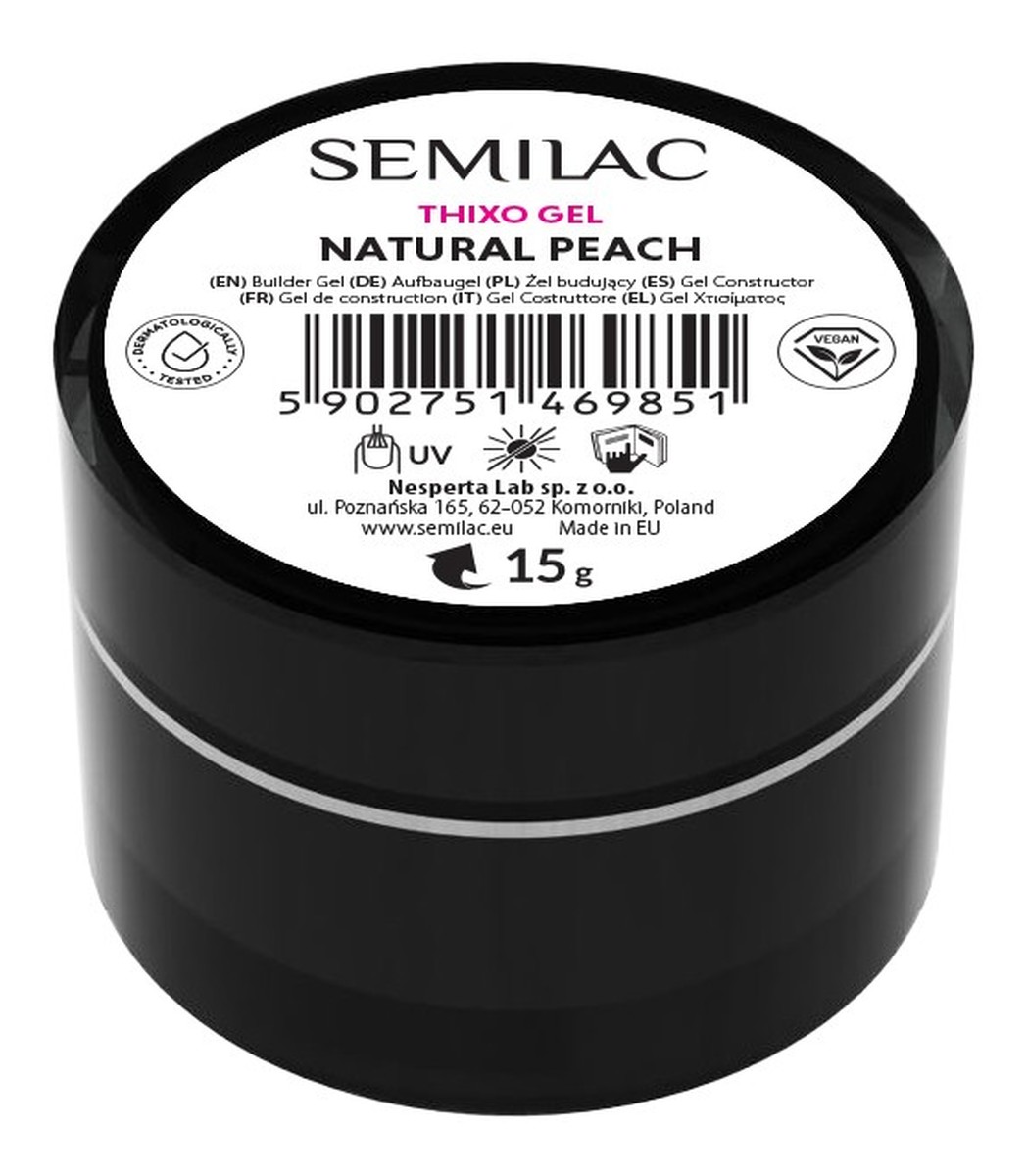 Żel budujący Thixo Gel Natural Peach