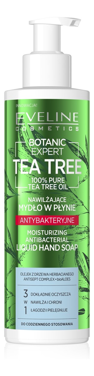 Tea Tree Nawilżające Mydło w płynie antybakteryjne