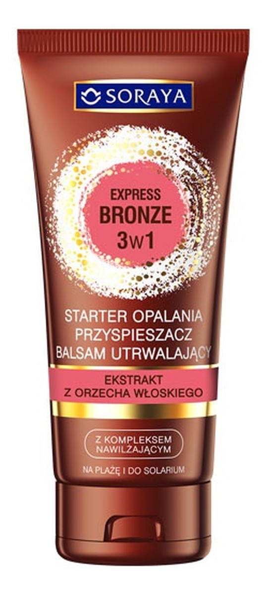 Przyspieszacz Opalania z Ekstraktem z Orzecha Włoskiego