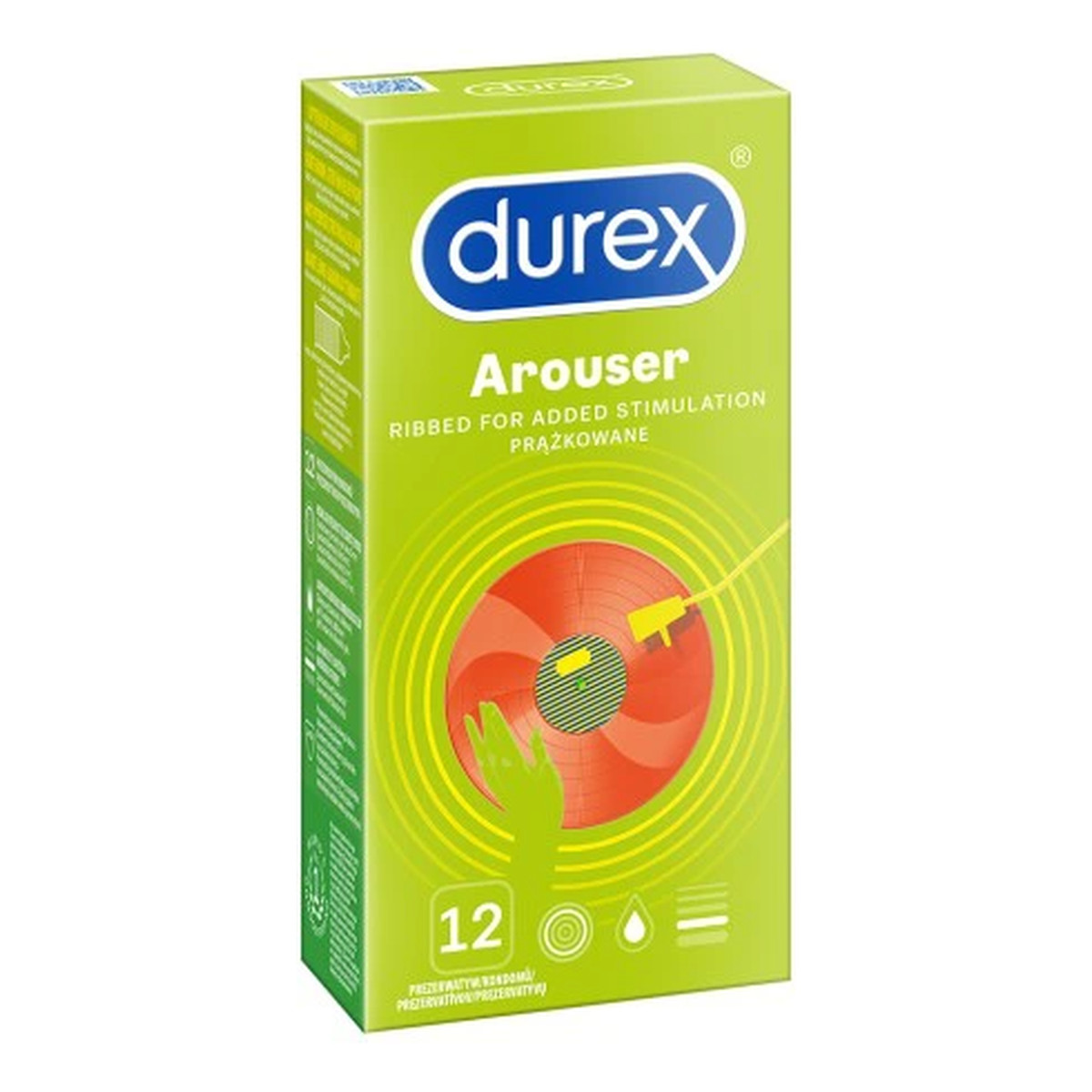 Durex Arouser Prezerwatywy 12szt.