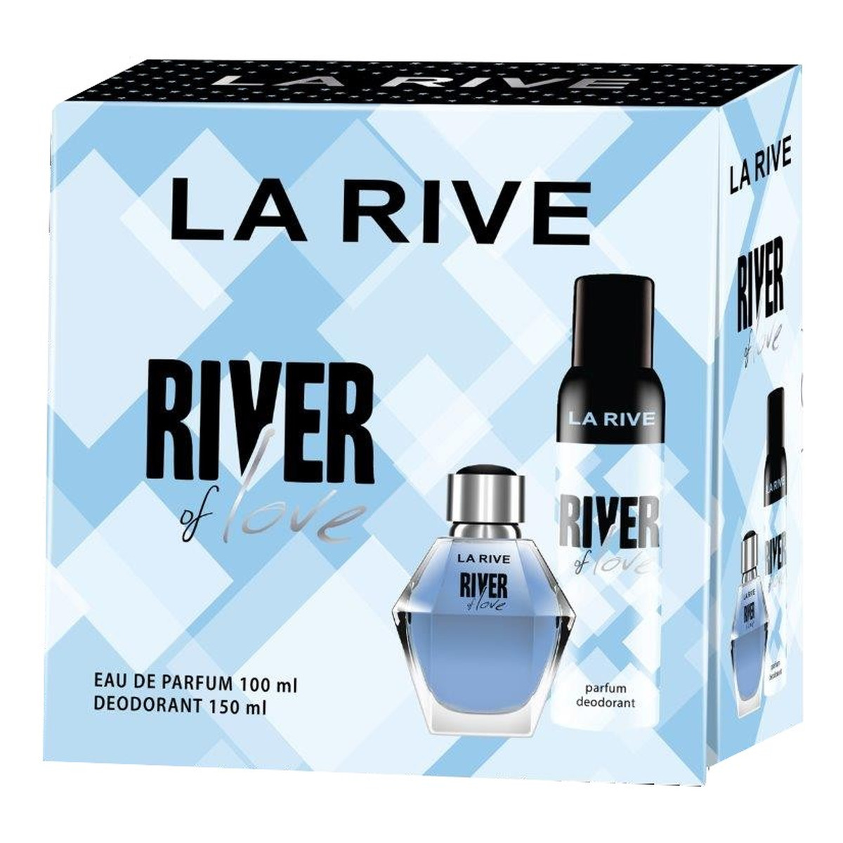 La Rive for Woman River Of Love Zestaw prezentowy woda perfumowana + dezodorant spray 150ml
