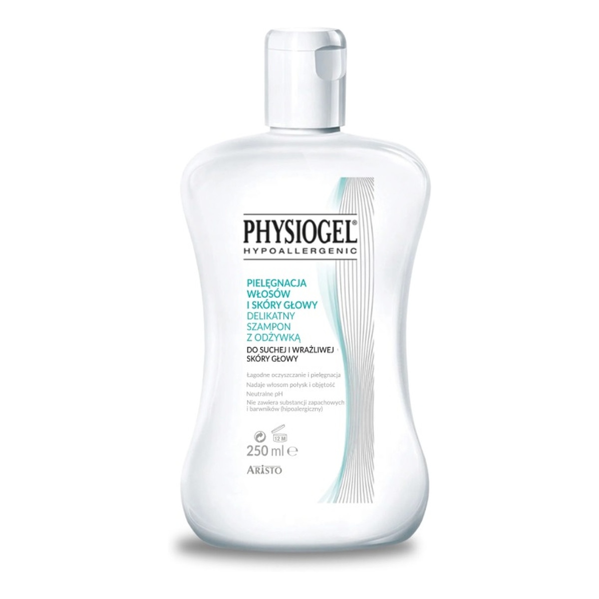 Physiogel Delikatny szampon z odżywką do suchej i wrażliwej skóry głowy 250ml