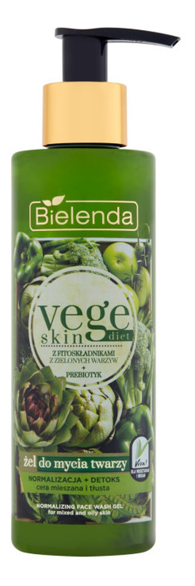 Żel do mycia twarzy normalizująco-detoksykujący