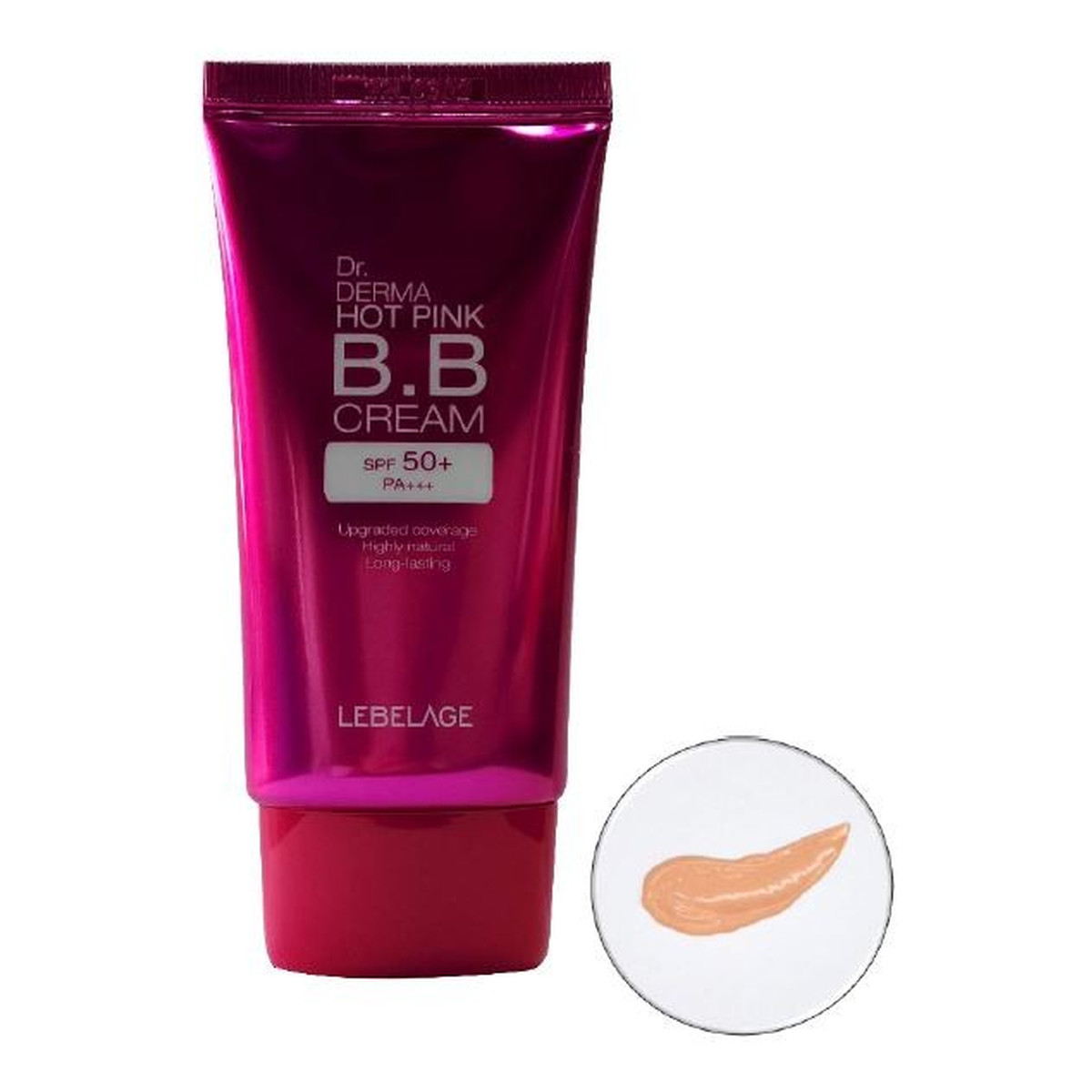 Lebelage Krem bb spf 50+ dr. derma hot pink 30ml