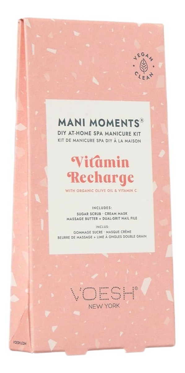 Zestaw do 3-etapowego manicure vitamin recharge