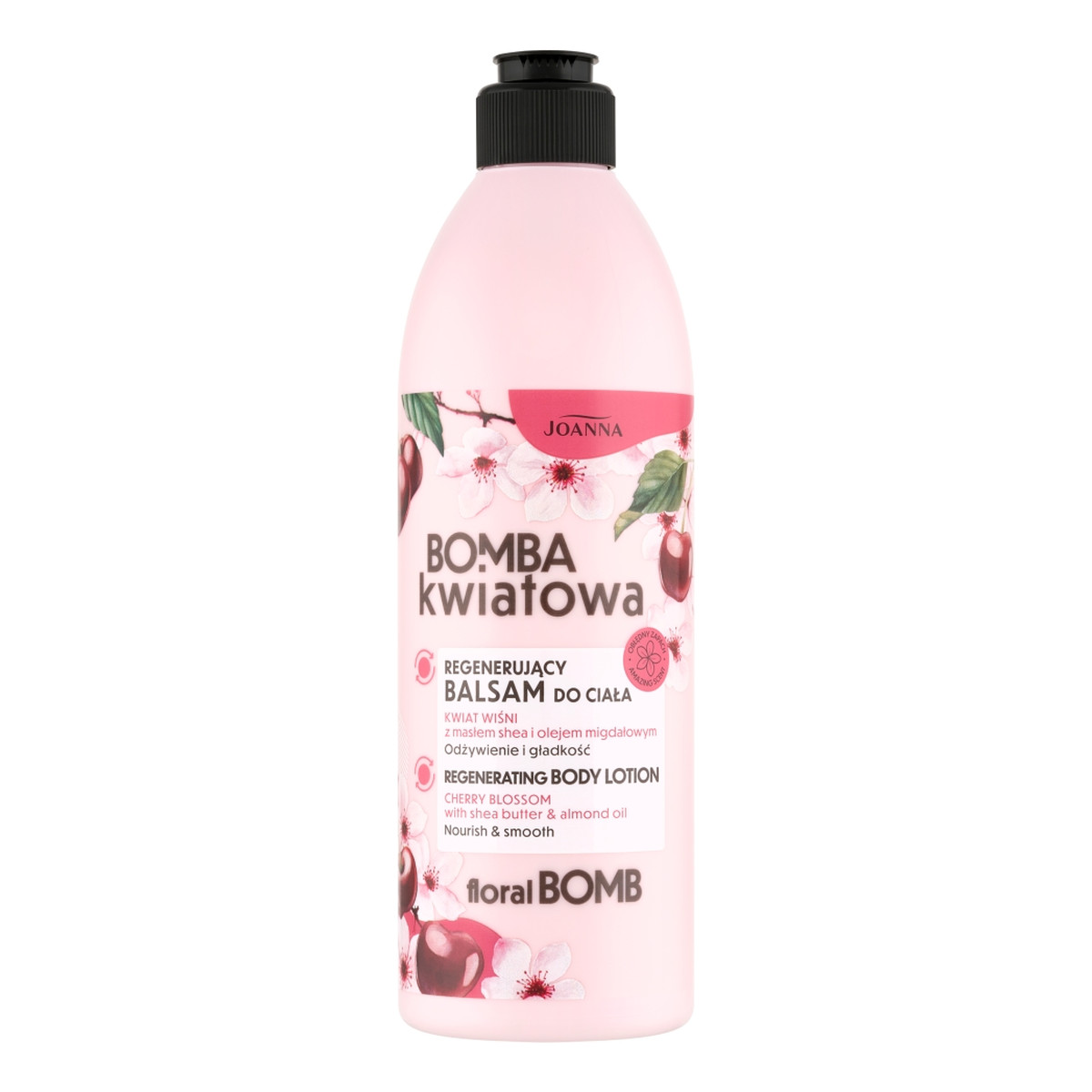 Joanna Bomba Kwiatowa regenerujący balsam ciała kwiat wiśni 500ml