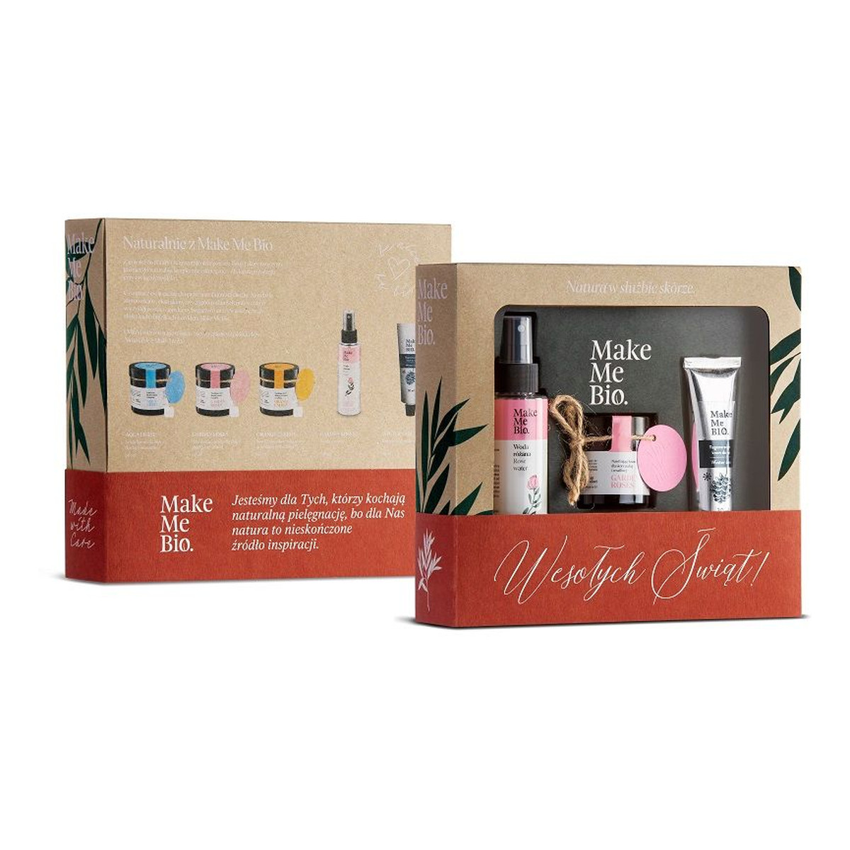 Make Me Bio Garden Roses Zestaw Krem Garden + Woda Różana + Krem Do Rąk Winter Care