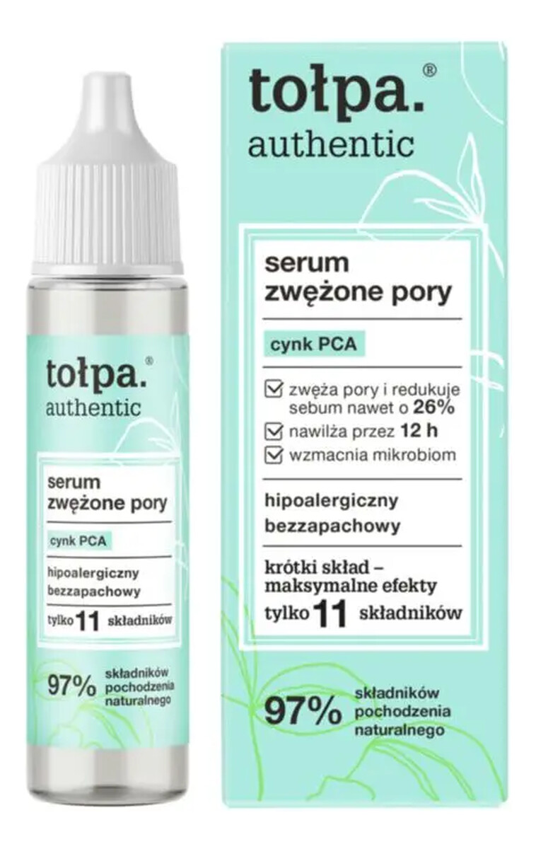 Serum zwężone pory