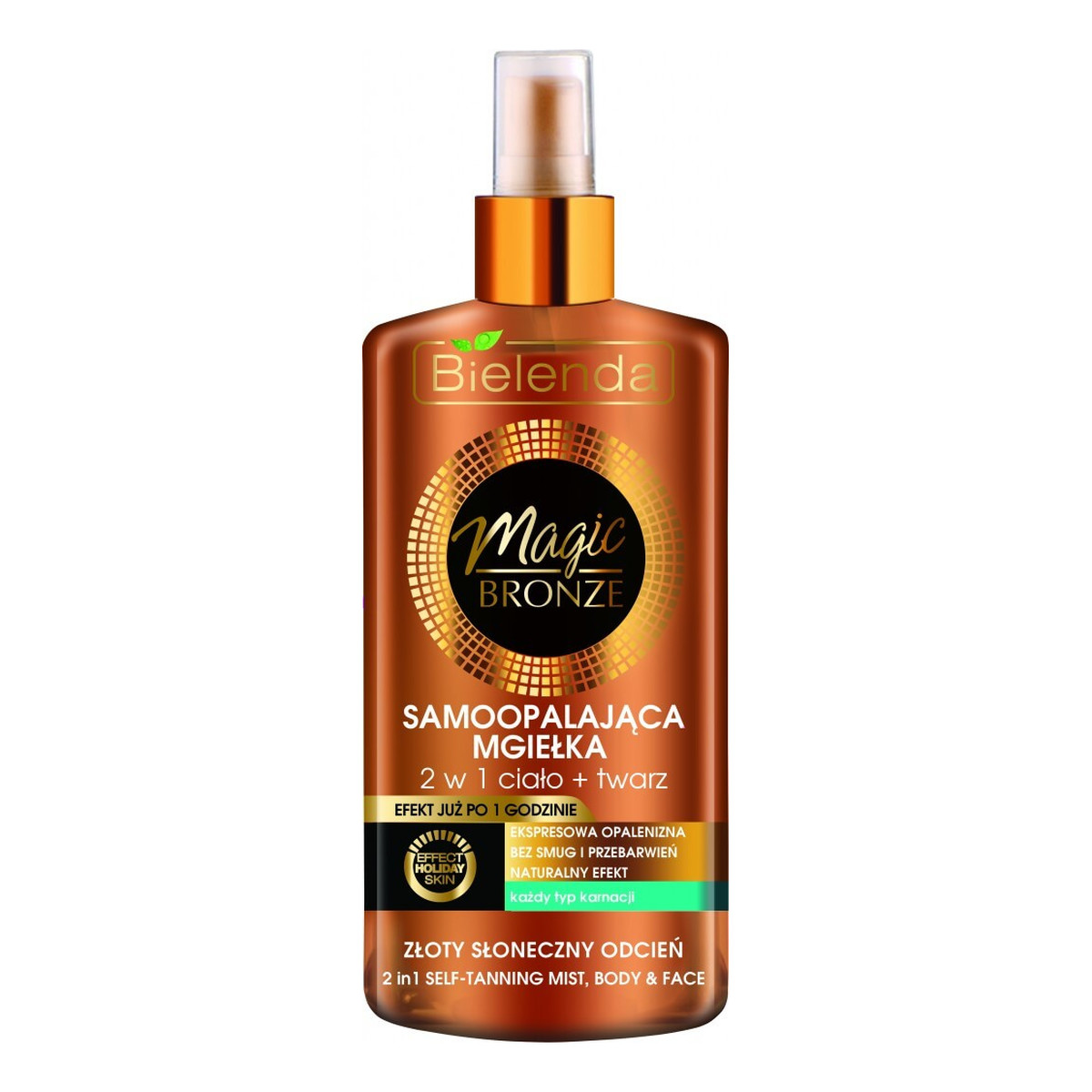 Bielenda Magic Bronze samoopalająca mgiełka 2w1 do ciała i twarzy 150ml