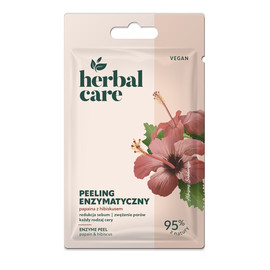 Vegan Peeling do twarzy enzymatyczny Papaina Hibiskus