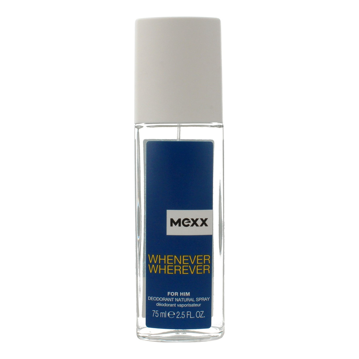 Mexx Whenever Wherever Dezodorant w naturalnym spray'u dla mężczyzn 75ml