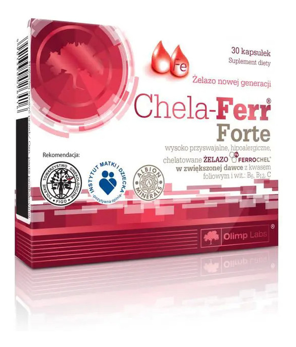 Chela Ferr Forte suplement diety 30 kapsułek