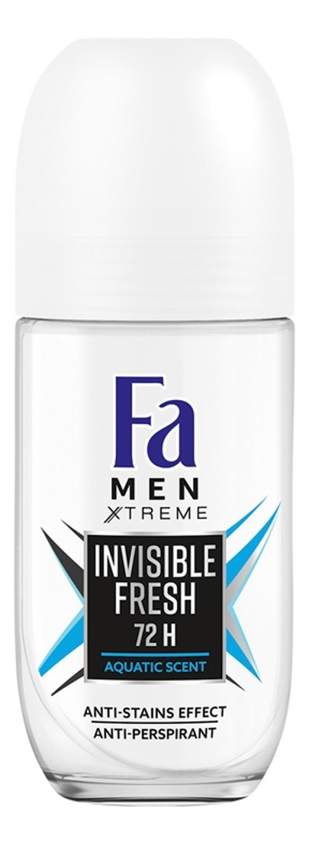 Xtreme Dezodorant roll-on Invisible Fresh