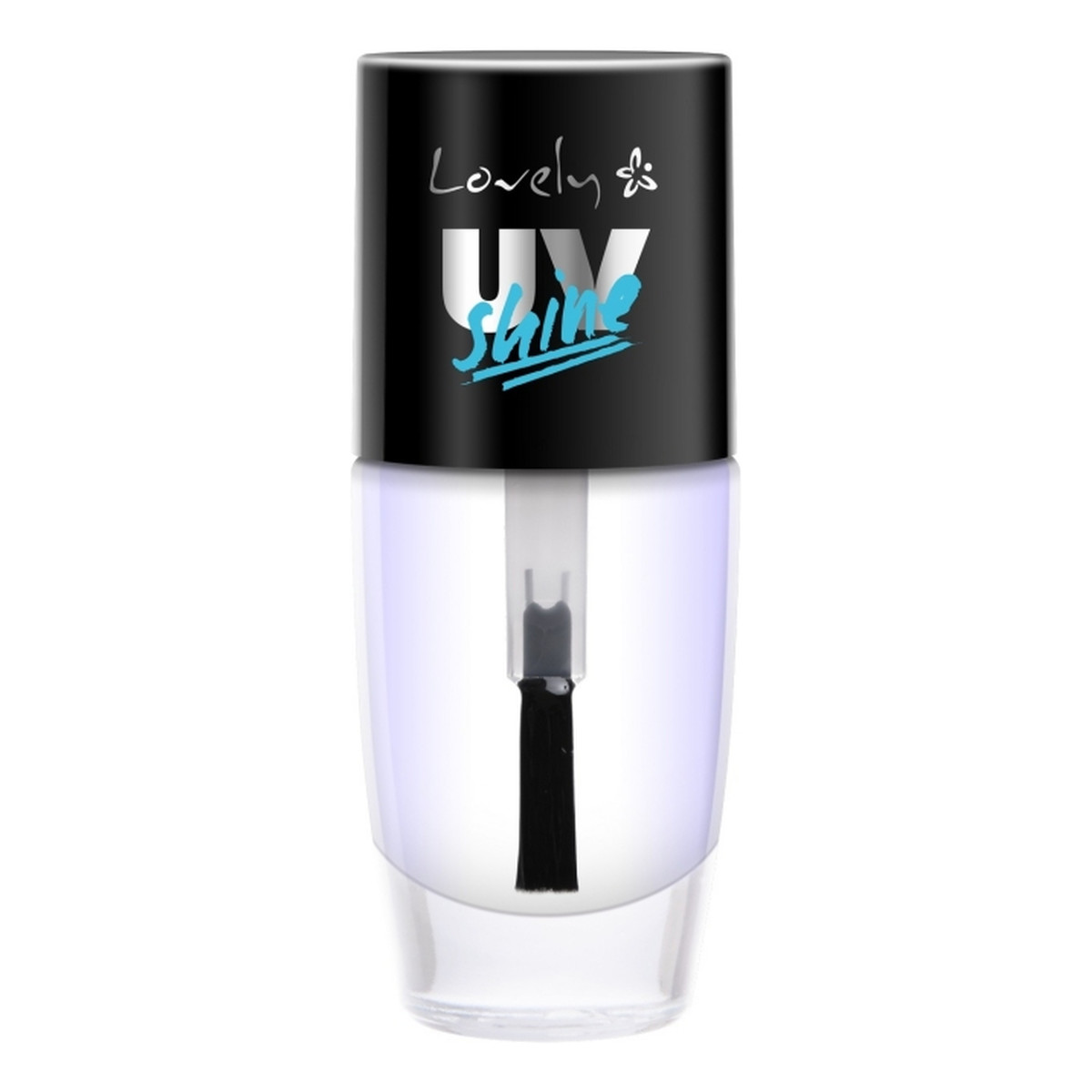 Lovely UV Shine Fluo Top Coat lakier do paznokci świecący pod lampą UV 8ml
