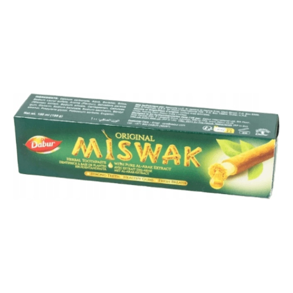 Dabur Miswak Ziołowa pasta do zębów 5x100ml