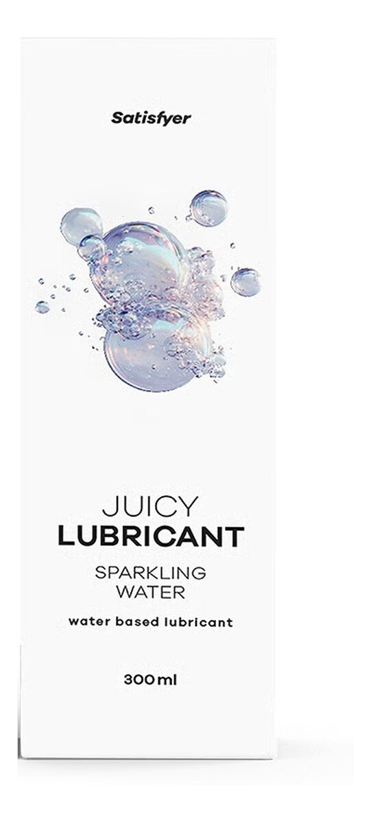 Water based lubricant lubrykant na bazie wody sparkling water