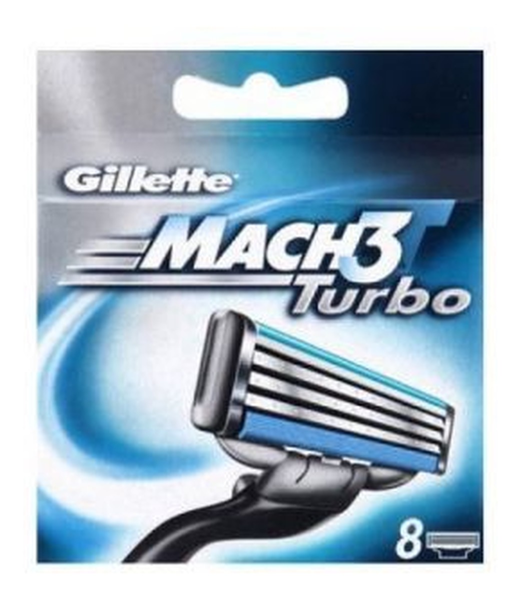 Gillette Mach 3 Turbo wkłady (8 szt)
