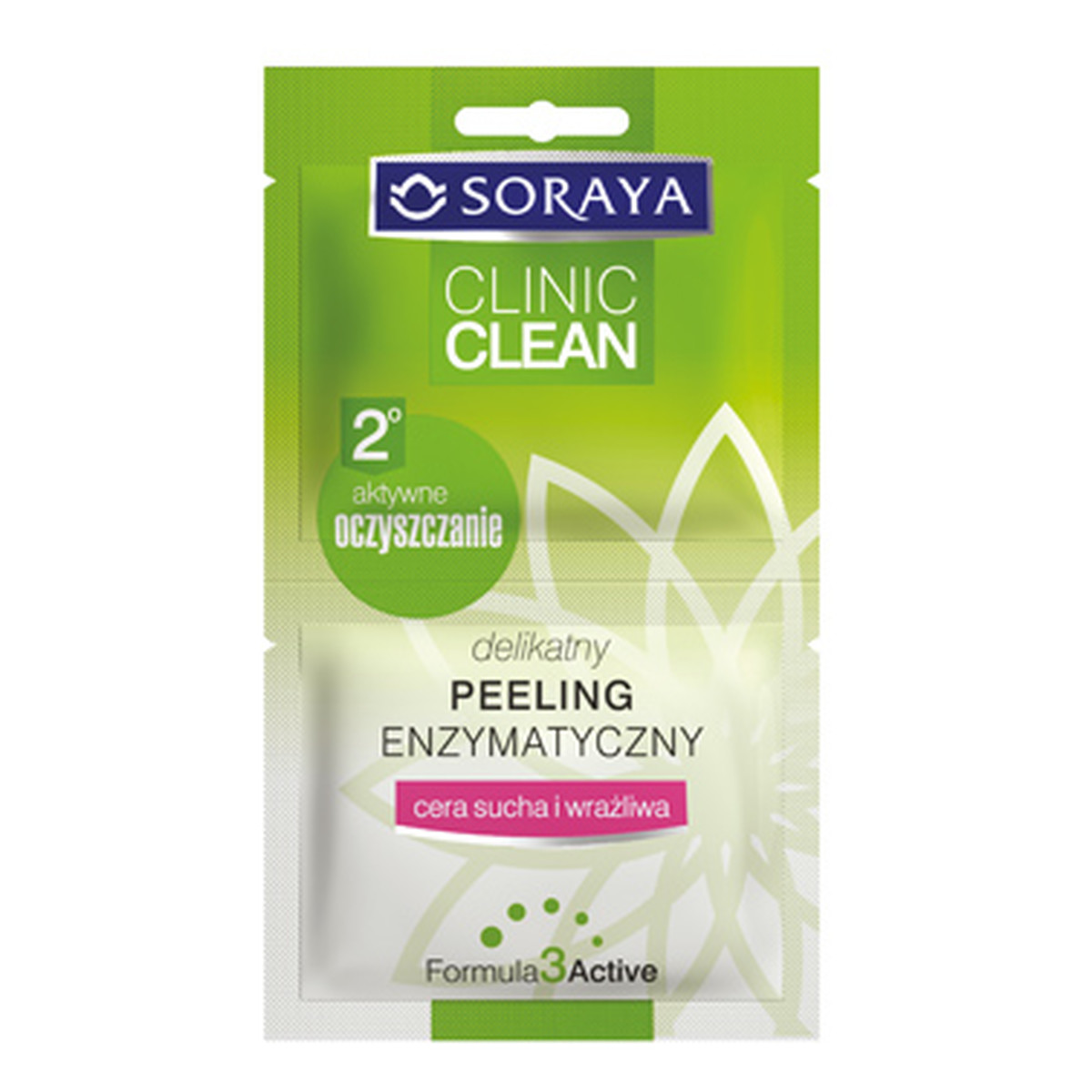 Soraya Clinic Clean Delikatny Peeling Enzymatyczny 10ml