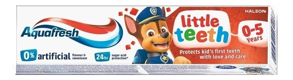 Little teeth pasta do zębów psi patrol