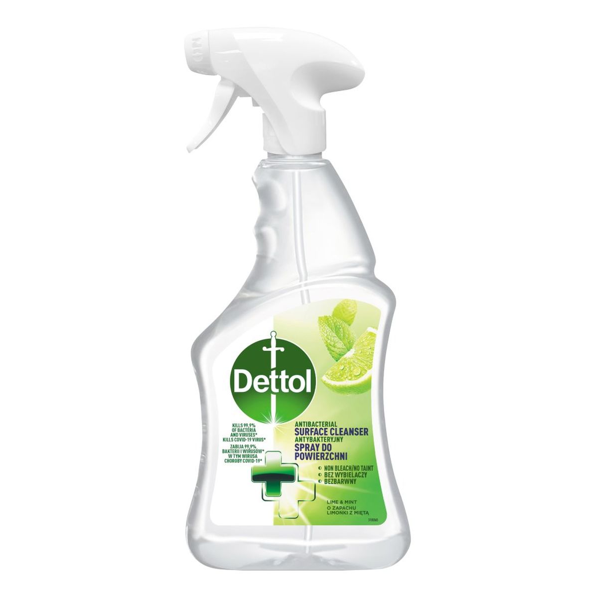 Dettol Antybakteryjny spray do powierzchni Limonka & Mięta 500ml