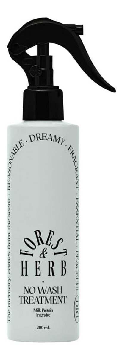 Milk protein intensive no wash treatment odżywka do włosów bez spłukiwania forest herb