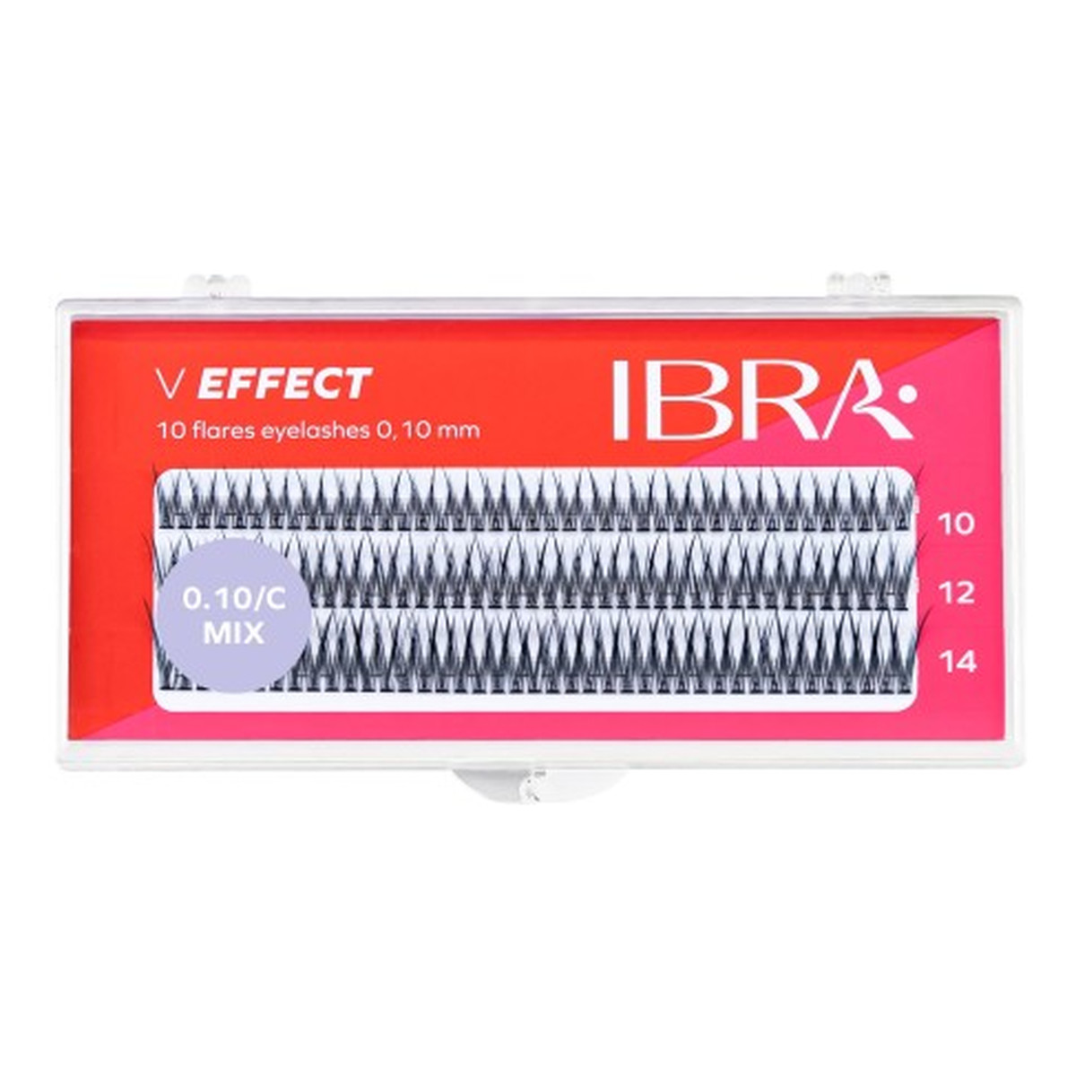 Ibra V-Effect Kępki rzęs 0,10 - 14 mm