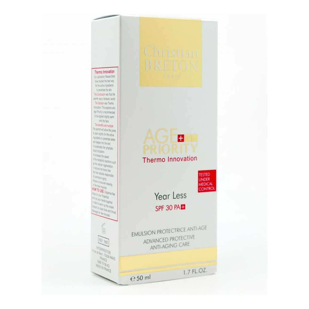 Christian Breton Age Priority SPF30 Odmładzający kompleks ochronny 50ml